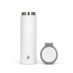 White with Gray Bottom / 16 oz / White-Gray-Handle Lid