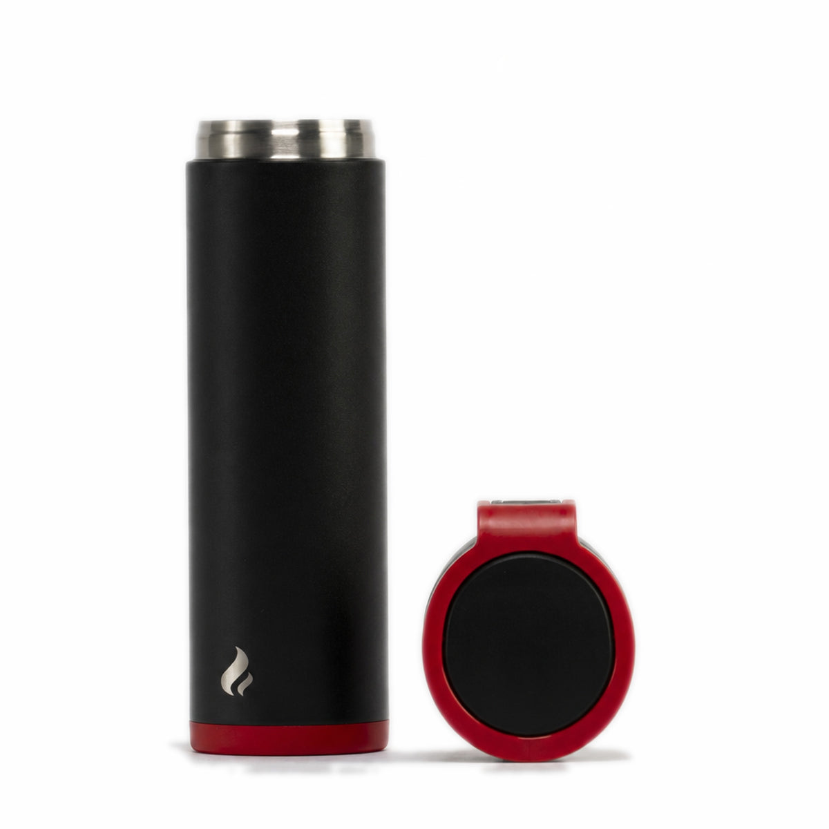 Black w/ Red Bottom / 16 oz / Red-Handle Lid
