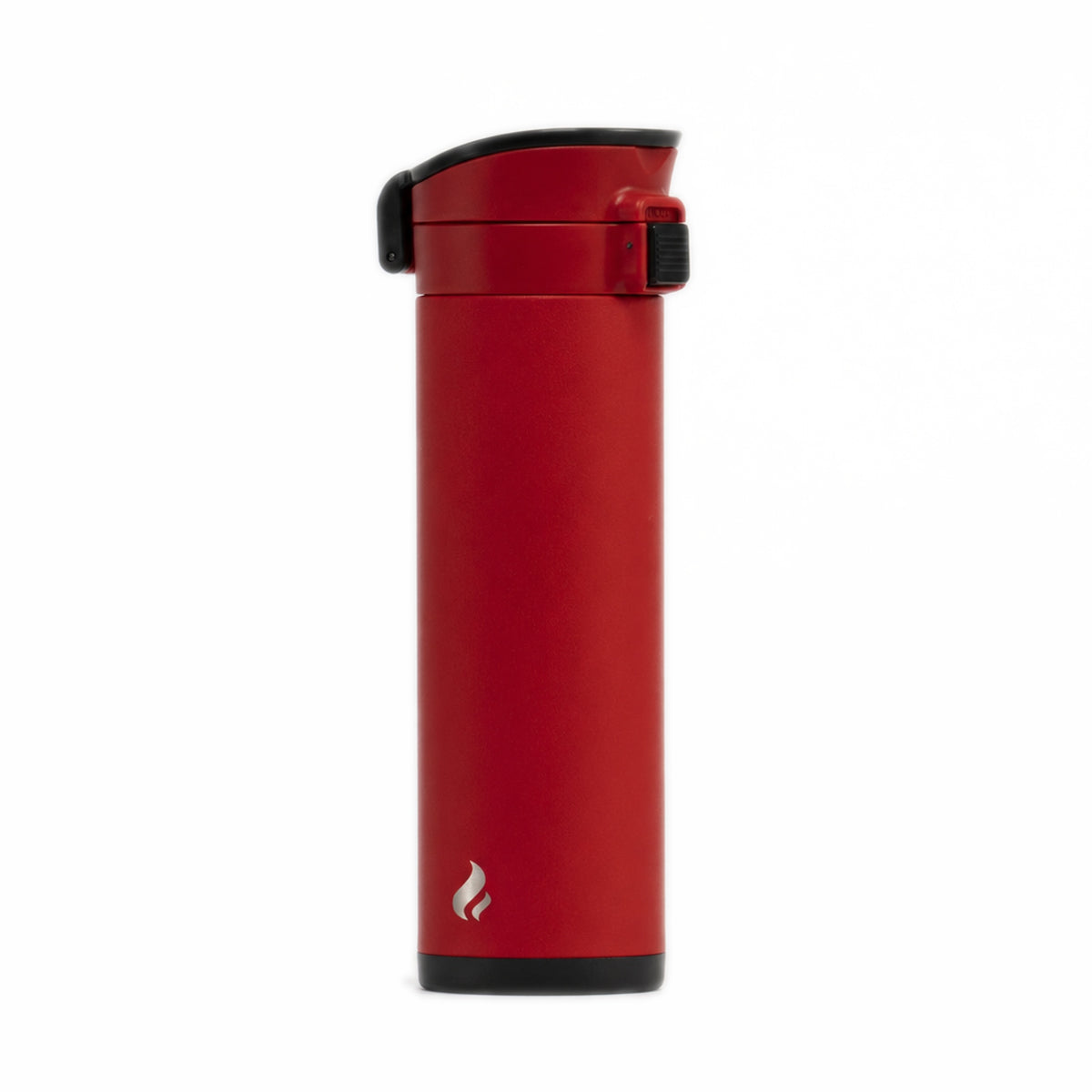 Red w/ Black Bottom / 16 oz / Black-Handle Lid