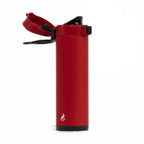 Red w/ Black Bottom / 16 oz / Black-Handle Lid