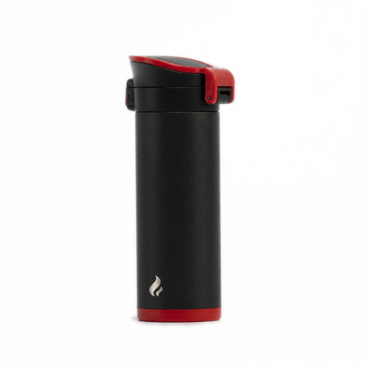 Black w/ Red Bottom / 12 oz / Red-Handle Lid