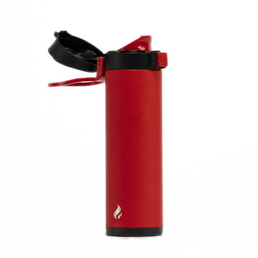 Red w/ Black Bottom / 16 oz / Red-Handle Lid